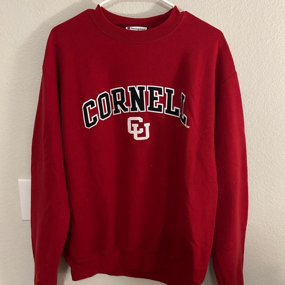 Cornell University Champion Sweatshirt in Red